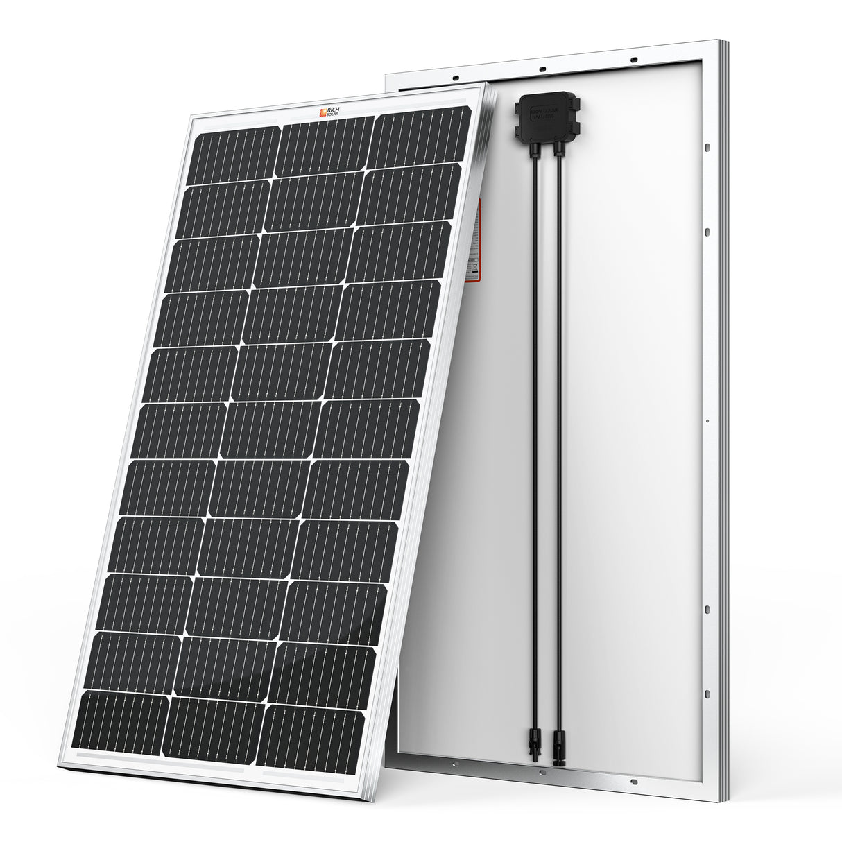 100W 12V Monocrystalline Solar Panel - RICH SOLAR