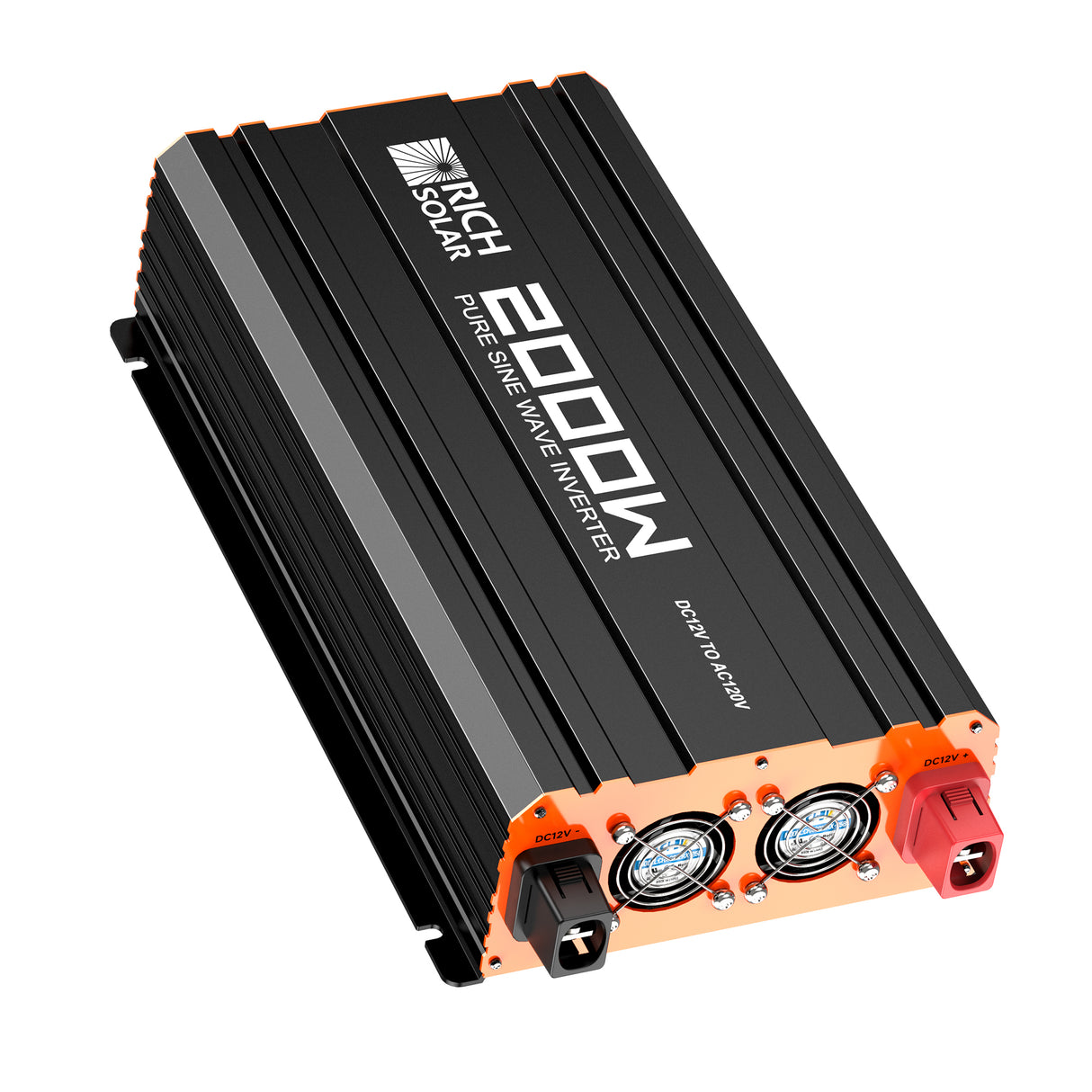 NOVA PURE 2K | 2000 Watt (2kW) 12 Volt Industrial Pure Sine Wave Inverter | Powerful 2000W 12V Off-Grid Inverter for RVs, Trailers, Campers, Vans, Trucks, Overlanders, Boats | Top Rated - RICH SOLAR