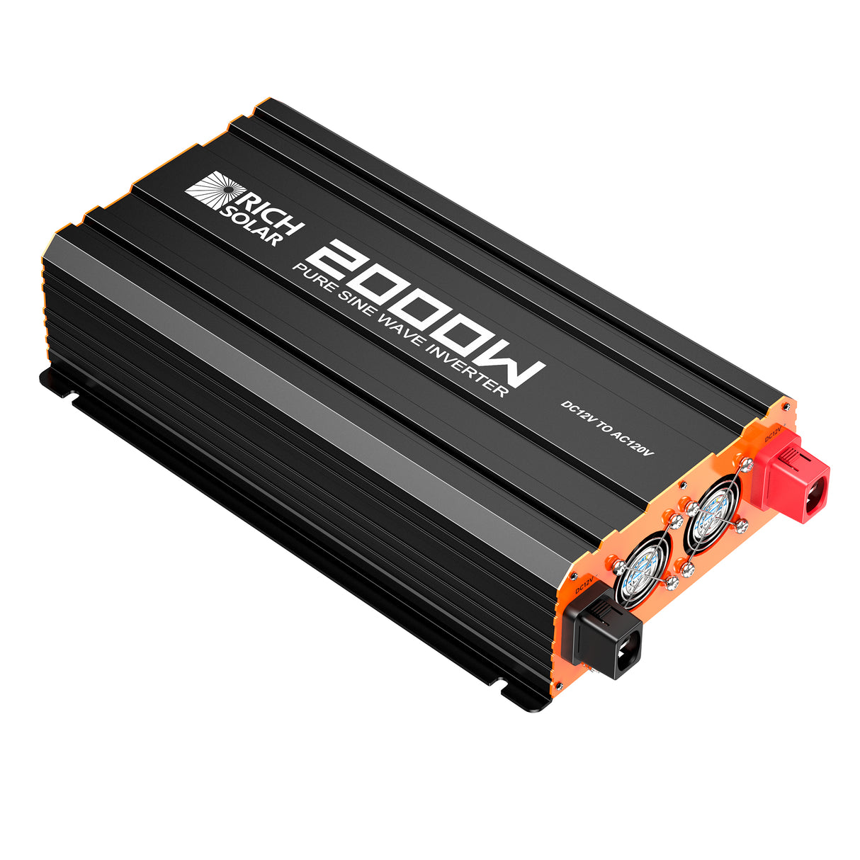 NOVA PURE 2K | 2000 Watt (2kW) 12 Volt Industrial Pure Sine Wave Inverter | Powerful 2000W 12V Off-Grid Inverter for RVs, Trailers, Campers, Vans, Trucks, Overlanders, Boats | Top Rated - RICH SOLAR