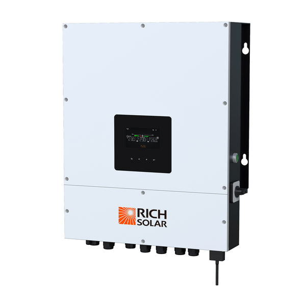 NOVA 8K | 7500 Watt (7.5kW) 48V Split Phase Hybrid Inverter | 7500W PV Input, 6000W Continuous Output 120/240V | Premium 7500W 48V Hybrid Inverter for Cabins, ADUs, Tiny Homes, Residential, Agriculture, Off-Grid, On-Grid | UL Certified