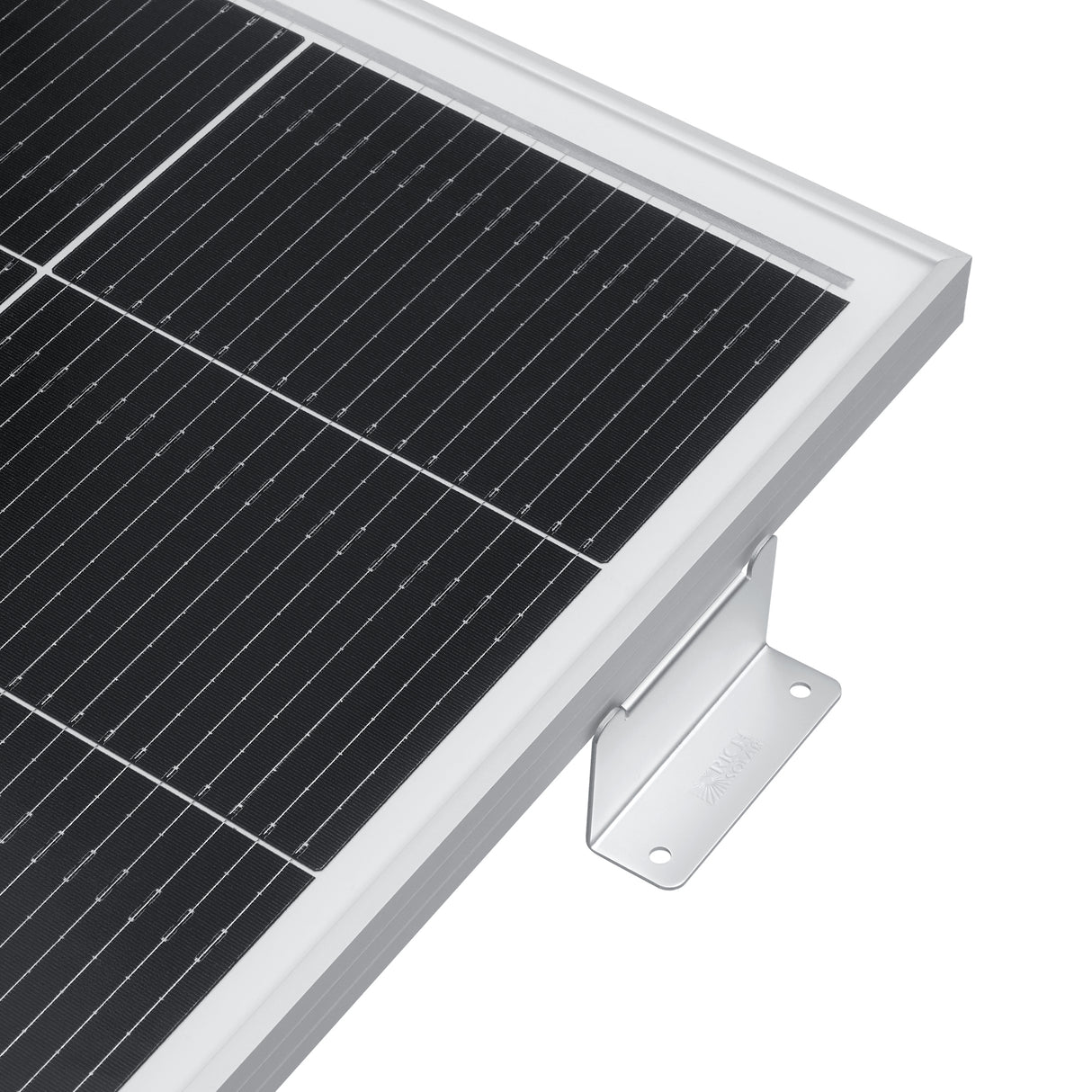 MEGA 200 WITH 2" BRACKETS | 12V 200W Solar Panel for RV, Boat, Cabins | 24.8% Efficiency, 25-Year Warranty | UL Certified | Pallet Orders Only (26/39 PCS)