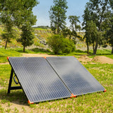 MEGA 200 Watt Portable Solar Panel Briefcase | Best 12V Panel for Solar Generators and Portable Power Stations | 25-Year Output Warranty - RICH SOLAR