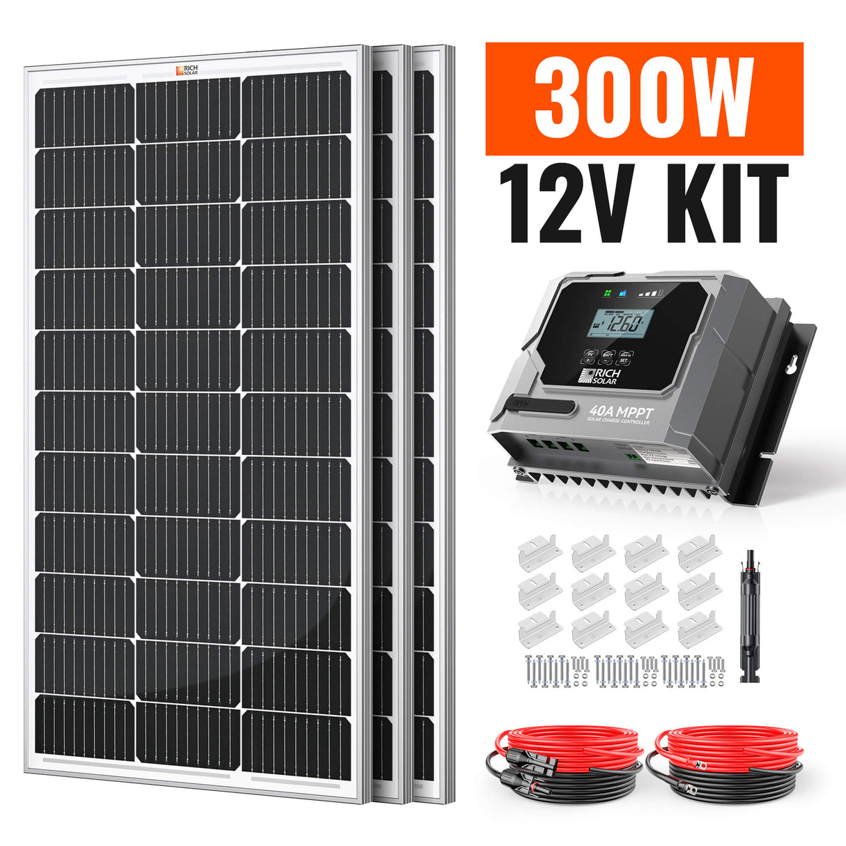300 Watt Solar Kit - RICH SOLAR