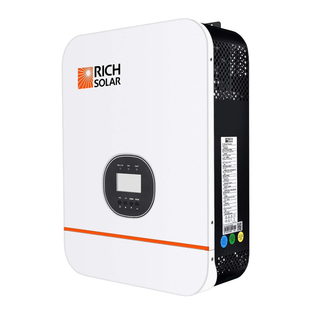 3000 Watt (3kW) 48 Volt Off-grid Hybrid Solar Inverter - RICH SOLAR