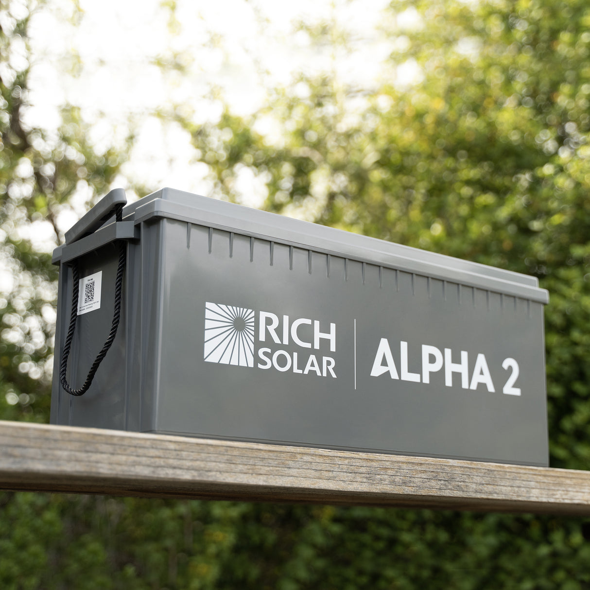 ALPHA 2 | 12V 200Ah LiFePO4 Lithium Iron Phosphate Battery w/ Internal Heat Technology and Bluetooth - RICH SOLAR