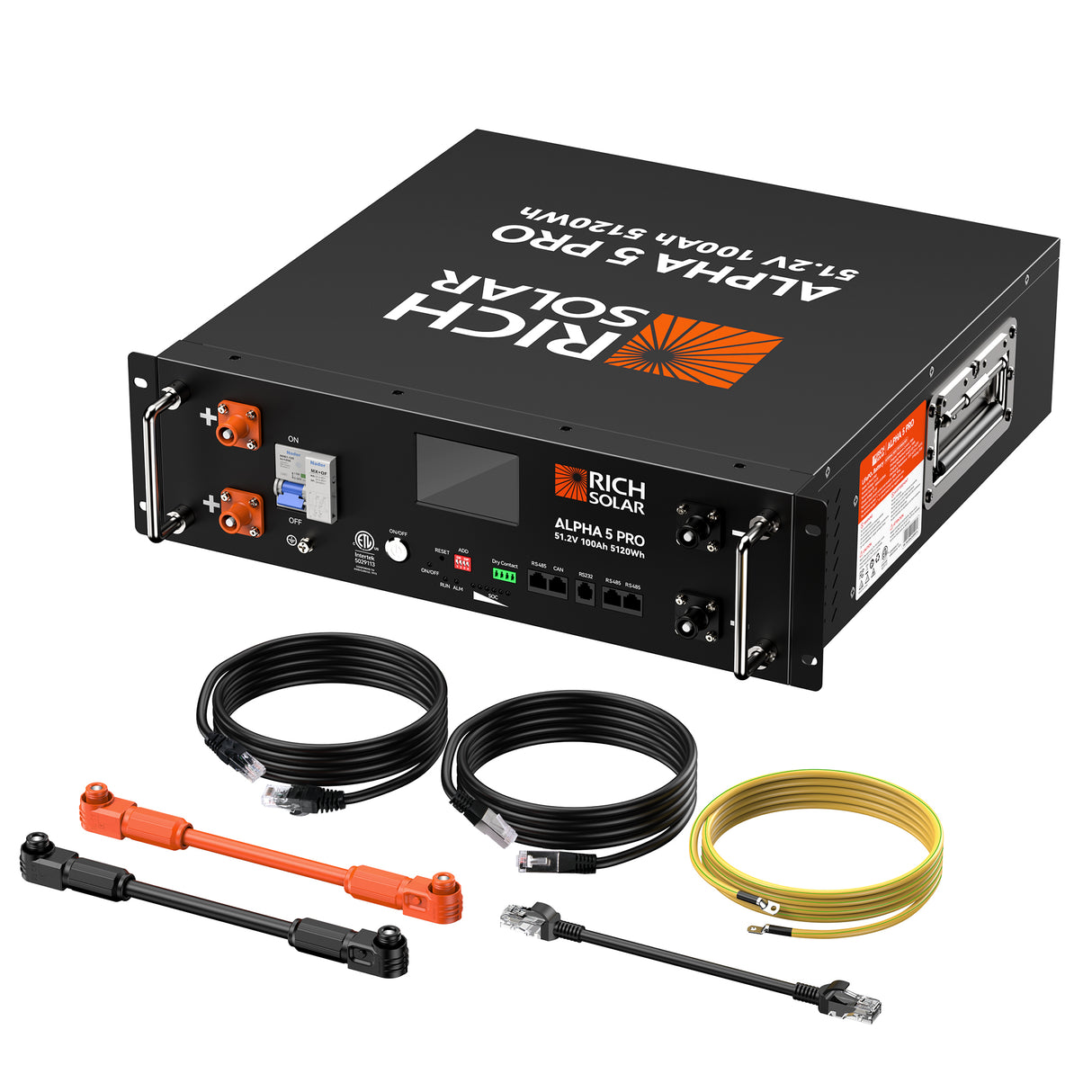 ALPHA 5 PRO | 51.2V 100Ah LiFePO4 Battery