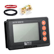 500 Amp Battery Monitor with Shunt | 8~120V 500A Battery Monitor with Shunt | Accurate Battery Status Monitor | Easy to Use - RICH SOLAR