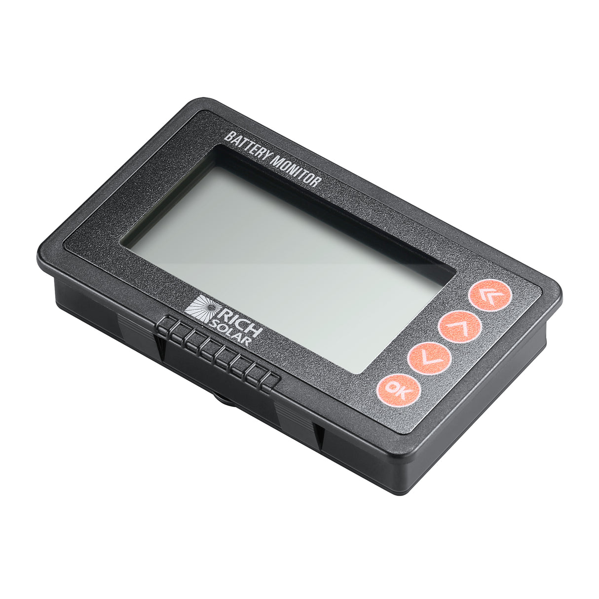 500 Amp Battery Monitor with Shunt | 8~120V 500A Battery Monitor with Shunt | Accurate Battery Status Monitor | Easy to Use - RICH SOLAR