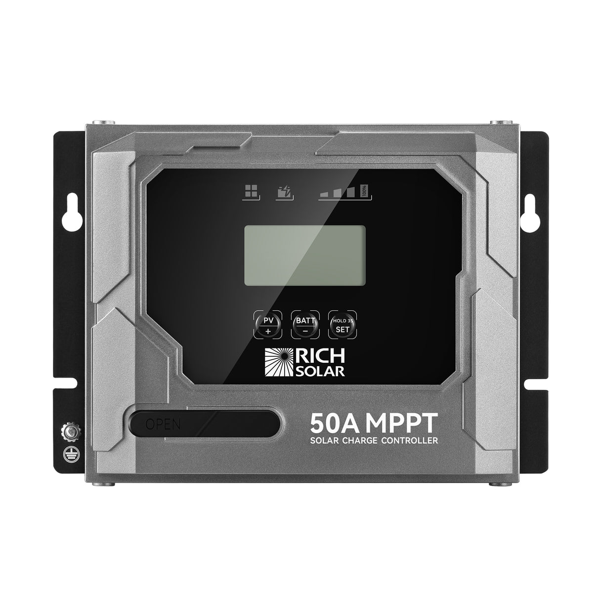 BRAVO 50 | 50 Amp MPPT Solar Charge Controller | Premier 50A 12V/24V MPPT Solar Controller for RVs, Trailers, Campers, Vans, Boats, Off-Grid | Awarded #1 Solar Controller 2025 - RICH SOLAR