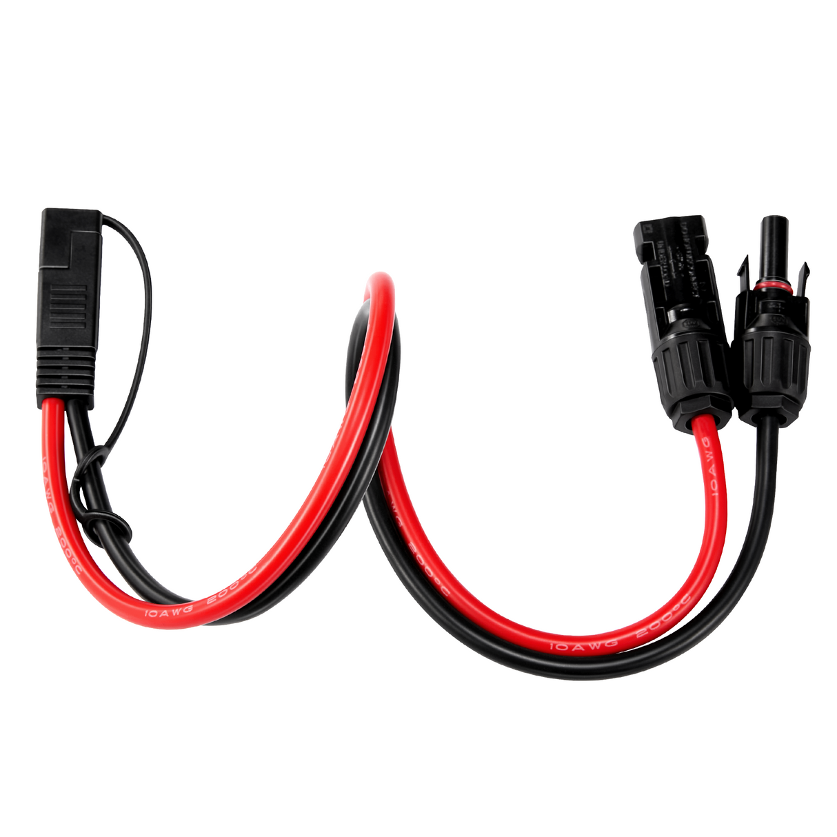 10AWG Solar Connector to SAE Adapter | Connect Solar Panel Connectors to SAE Plug