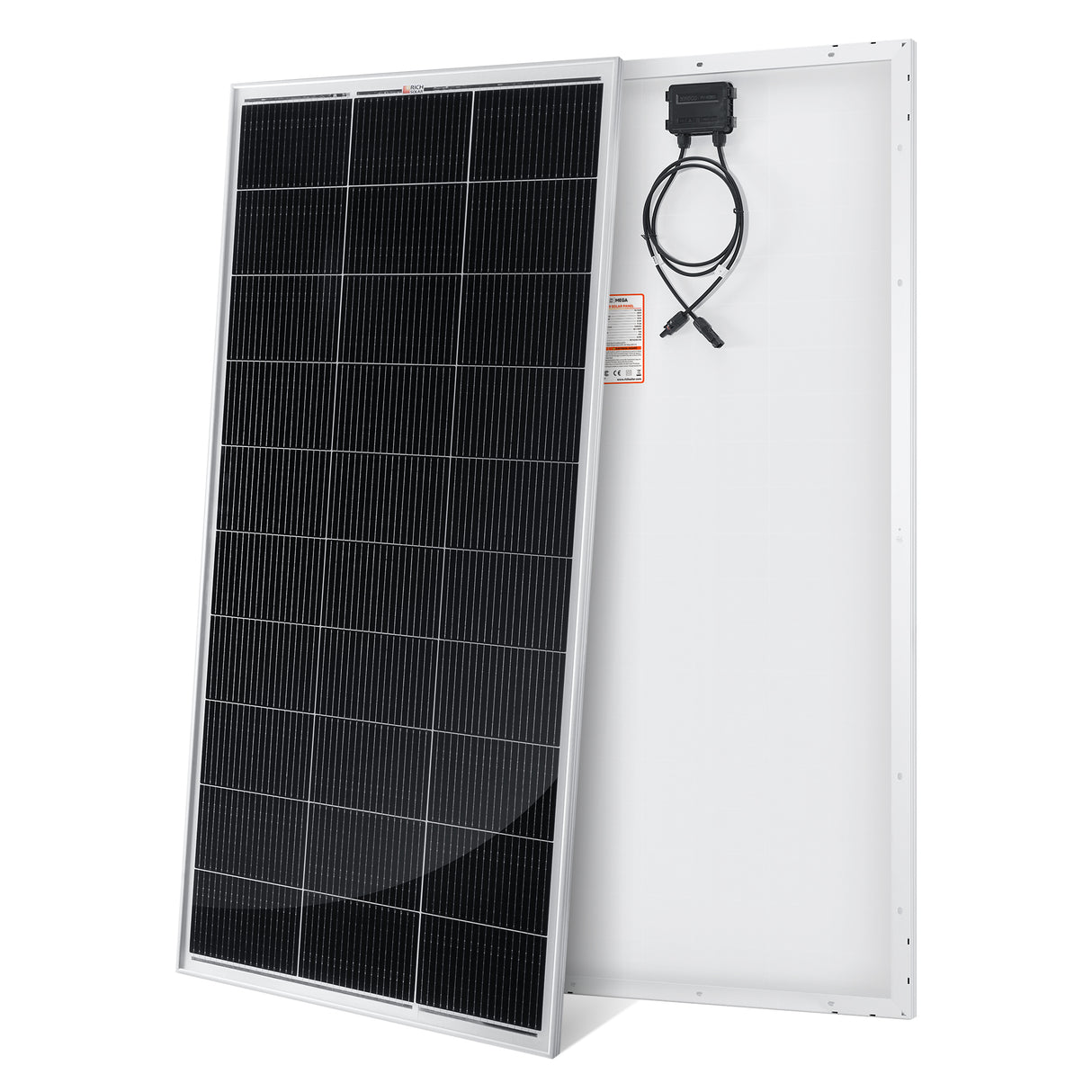 MEGA 200 | 200 Watt Solar Panel | Premier 12V Off-Grid Solar Panel for RVs Cabins, Boats | 25-Year Output Warranty | UL Certified - RICH SOLAR