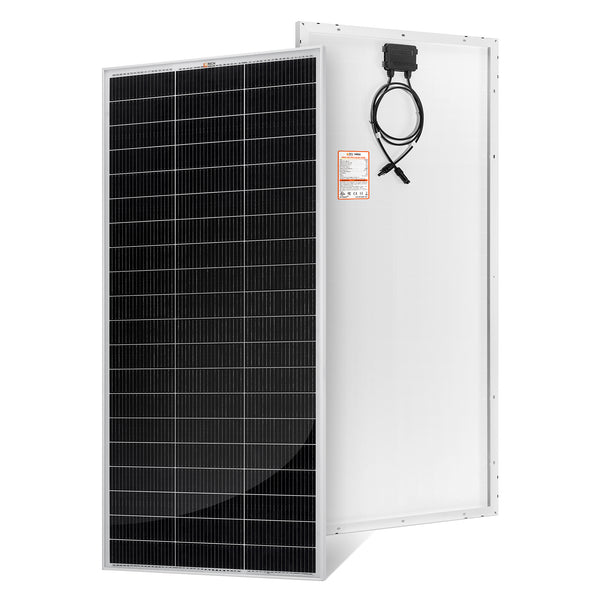 MEGA 200 PRO | 200 Watt 24 Volt Solar Panel | Premium 24V Off-Grid Solar Panel for RVs, Trailers, Cabins | 25-Year Output Warranty | UL Certified