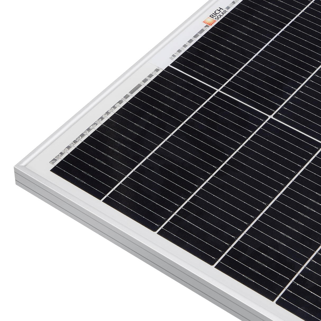 MEGA 200 PRO | 200 Watt 24 Volt Solar Panel | Premium 24V Off-Grid Solar Panel for RVs, Trailers, Cabins | 25-Year Output Warranty | UL Certified - RICH SOLAR