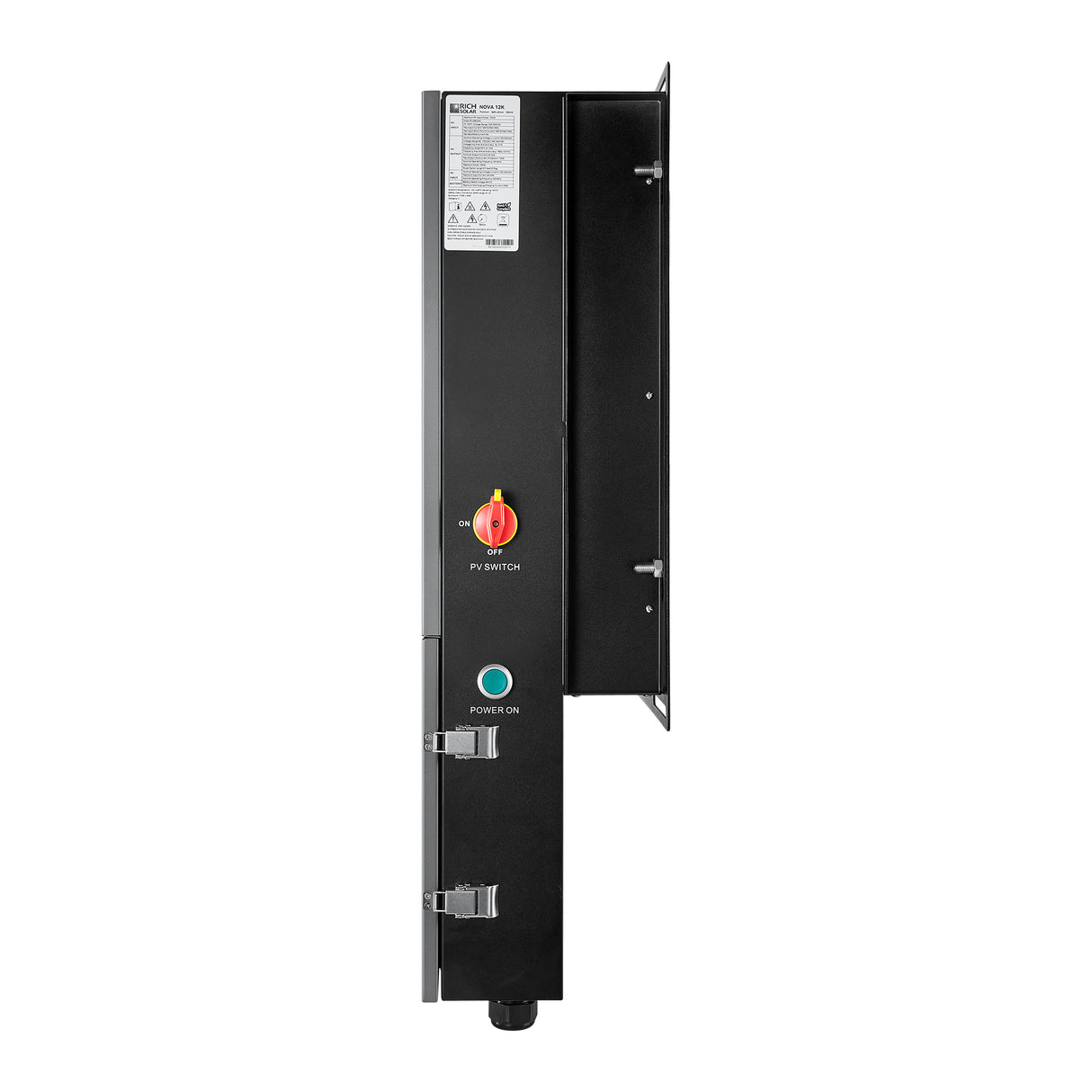 NOVA 12K | 12000 Watt 48V Split Phase Hybrid Inverter | 12000W PV Input, 10000W Continuous Output 120/240V | Premium 12000W 48V Hybrid Inverter for Cabins, ADUs, Tiny Homes, Residential, Agriculture, Off-Grid, On-Grid | UL Certified - RICH SOLAR