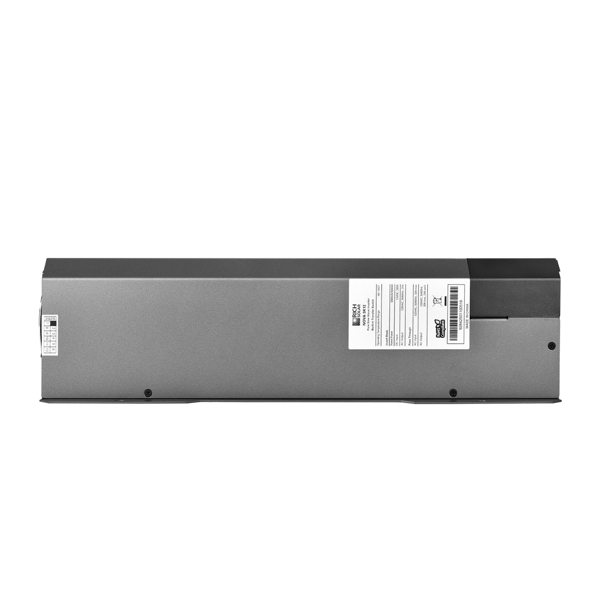 NOVA 3K12 | 3000W 12V Pure Sine Wave Inverter with Built-in Transfer Switch | UL458 Certified for RVs, Campers, Trailers, Vans