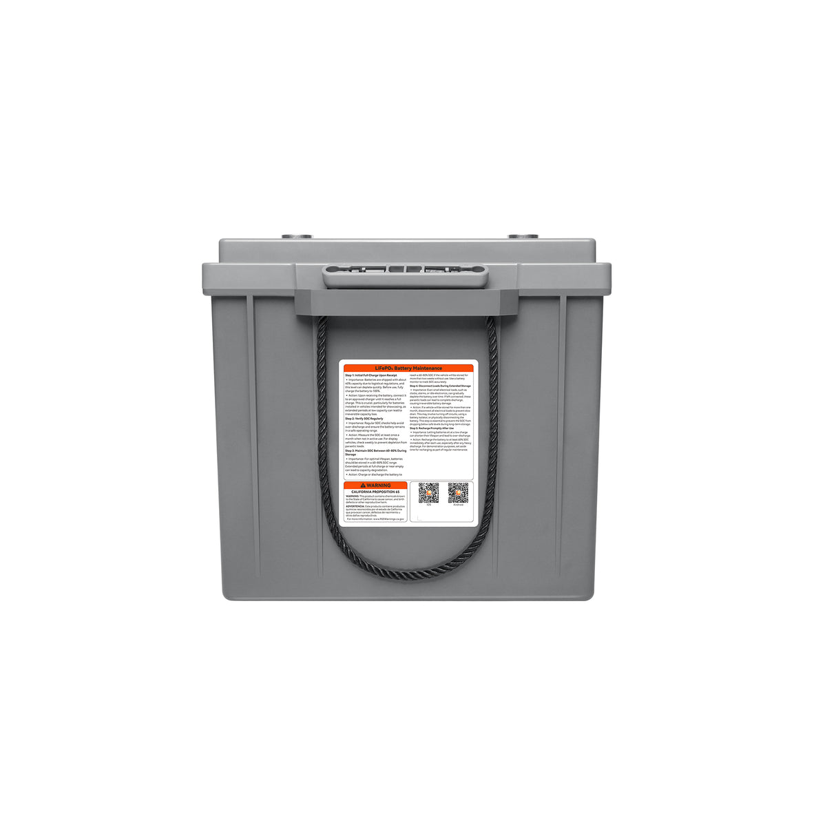 ALPHA 6 MINI | 12V 460Ah Compact LiFePO₄ Battery | Internal Heater & Bluetooth for RV, Van, Marine, Cabin, Backup & Off-Grid Power