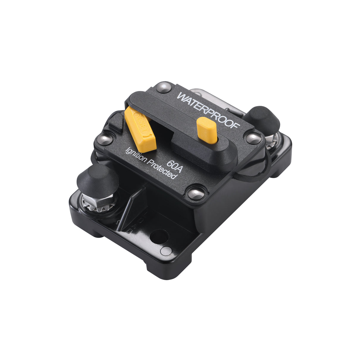 Single Pole Waterproof Circuit Breaker | Waterproof Thermal Type Breaker | Choose Amp: 30A, 40A, 60A, 80A, 100A, 120A, 150A, 150A, 200A, 250A - RICH SOLAR