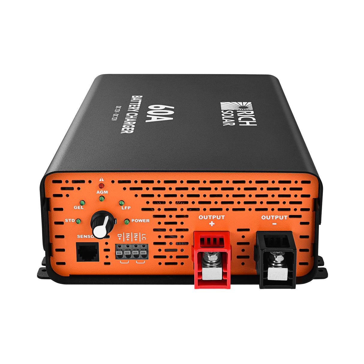 12V 60A DC-DC Battery Charger for RVs, Vans, Boats & Off-Grid Systems | Lithium & Lead-Acid - RICH SOLAR