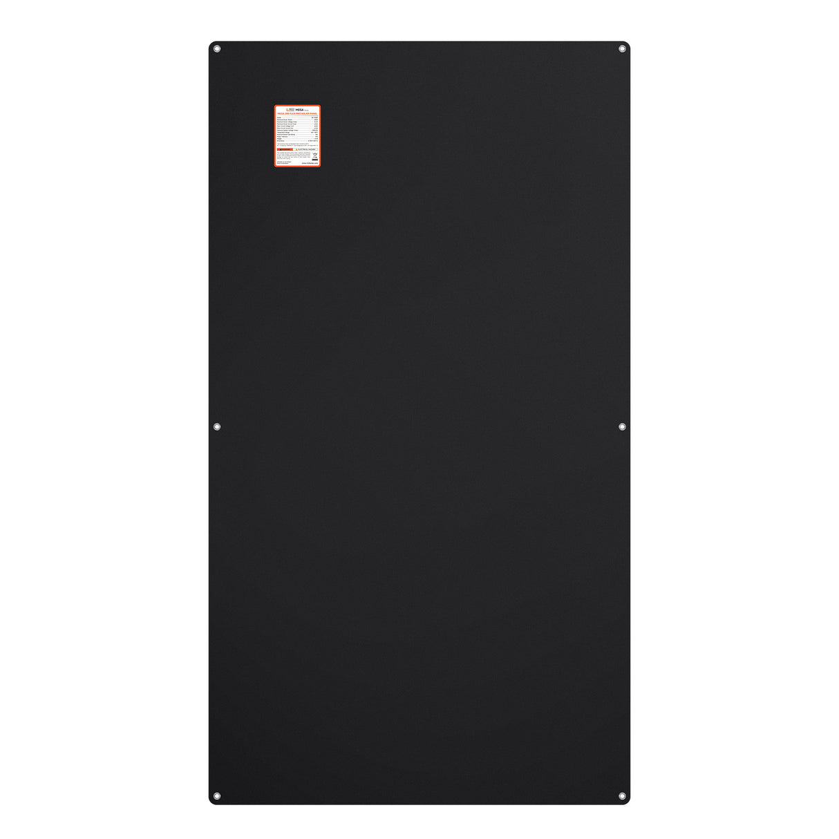 MEGA 200 FLEX PRO | 200W 24V Flexible Solar Panel | 360° Bendable, IP68 Waterproof, for RV Roofs, Marine, Off-Grid, and Overland Systems