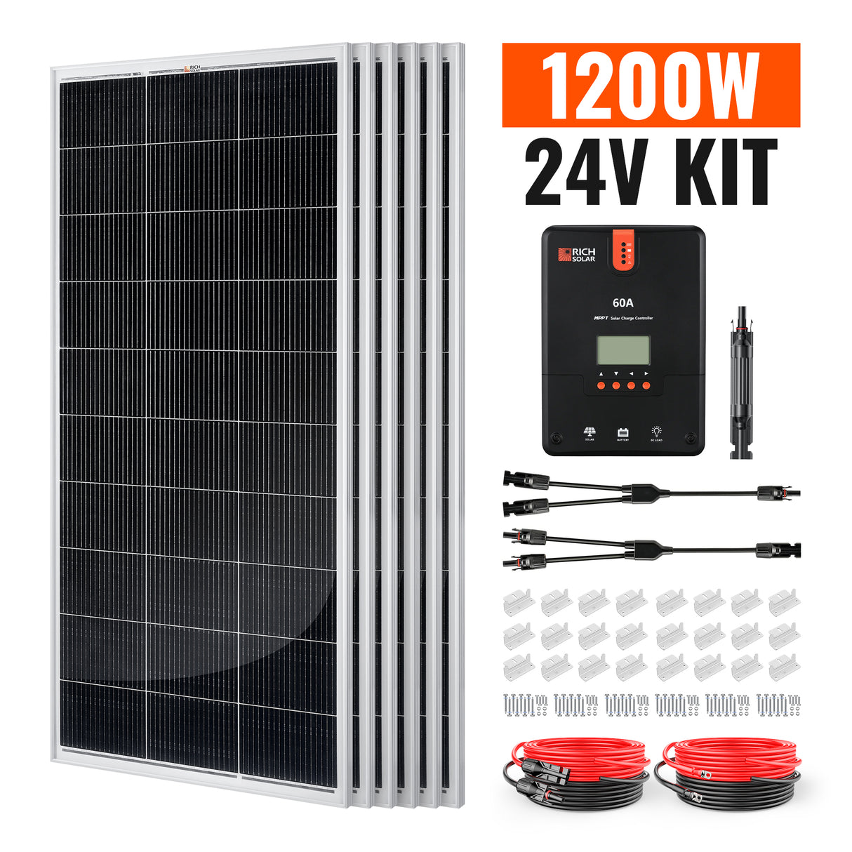 1200 Watt Solar Kit - RICH SOLAR