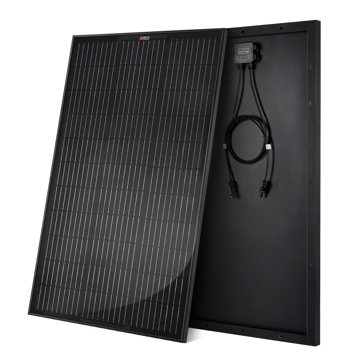 MEGA 100 | 100 Watt Solar Panel | Premier 12V Off-Grid Solar Panel for Vans, Campers, Boats | 25-Year Output Warranty | UL Certified - RICH SOLAR