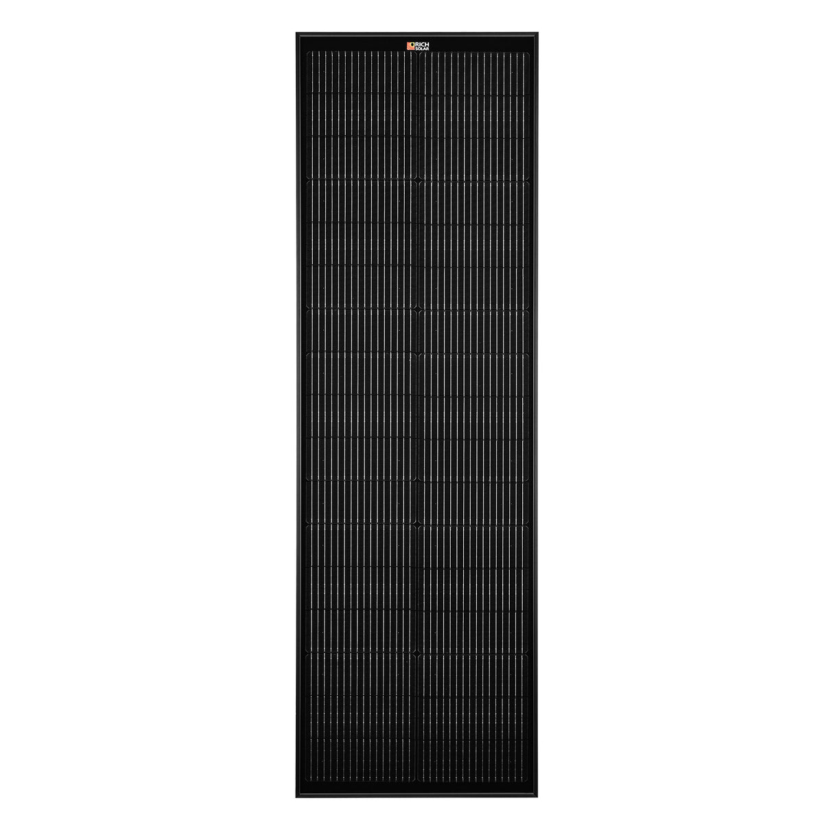 MEGA 100 SLIM | 100 Watt Slim Solar Panel | Compact 12V Off-Grid Narrow Solar Panel for Vans, Overlanders, Boats | 25-Year Output Warranty | UL Certified