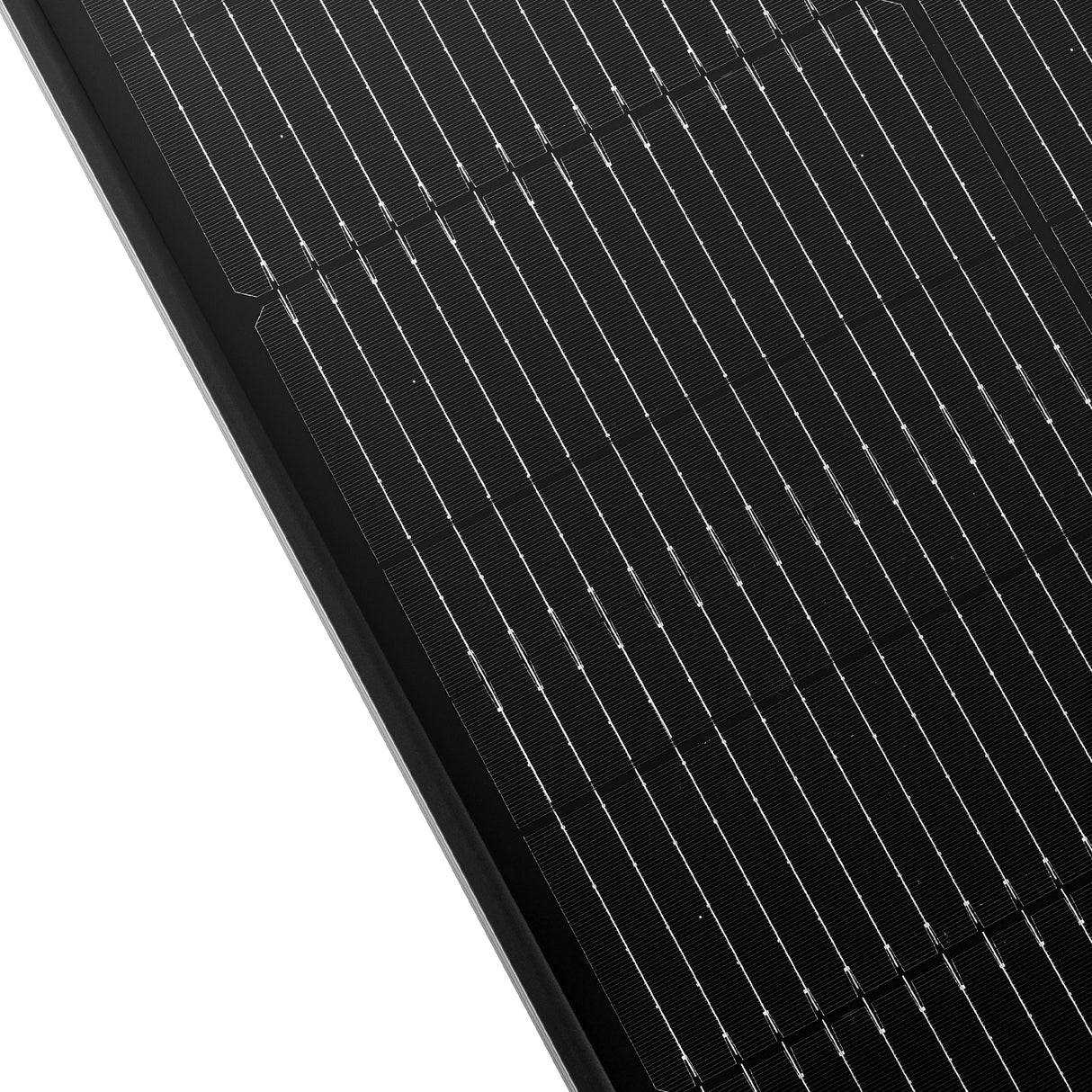 MEGA 100 SLIM | 100 Watt Slim Solar Panel | Compact 12V Off-Grid Narrow Solar Panel for Vans, Overlanders, Boats | 25-Year Output Warranty | UL Certified