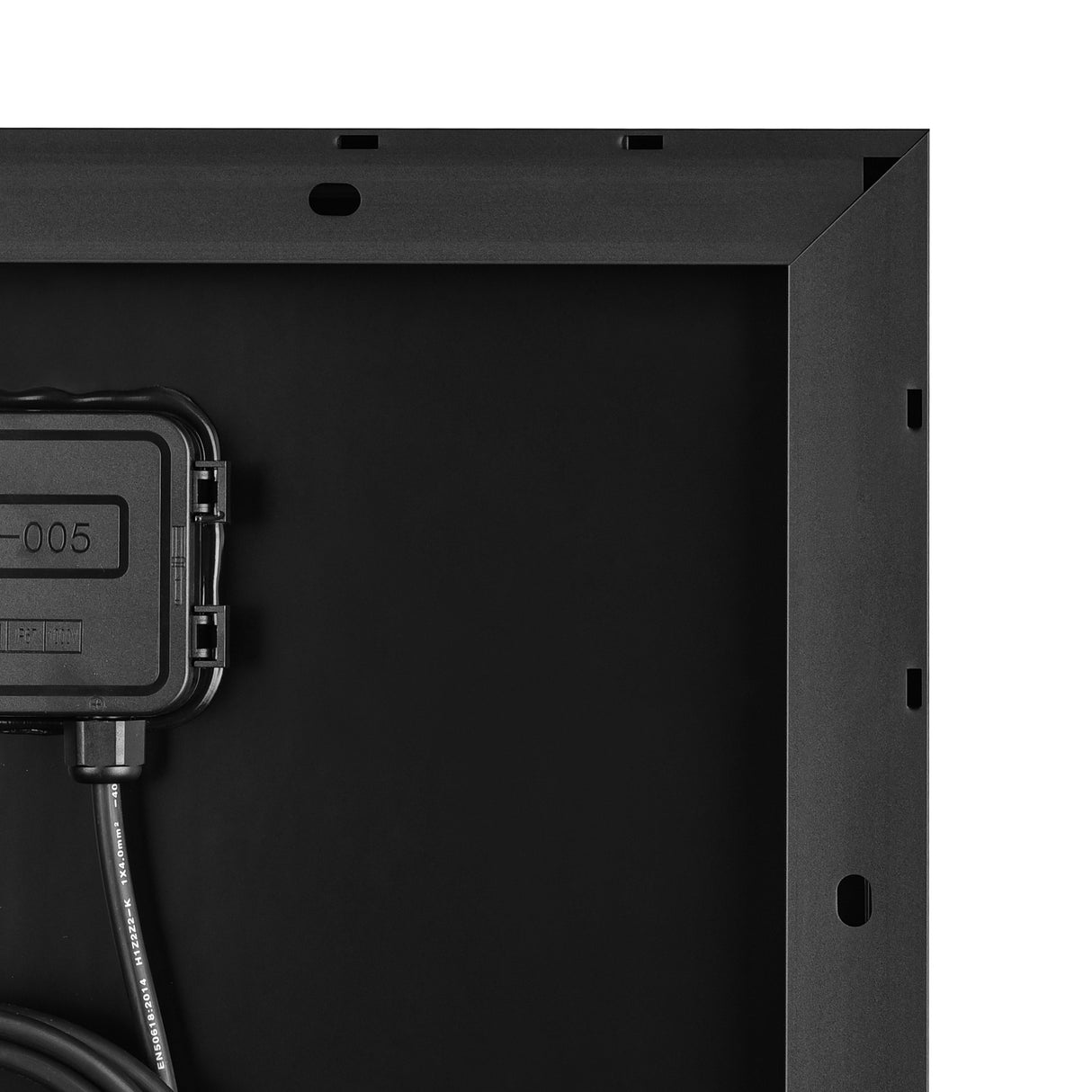 MEGA 100 SLIM | 100 Watt Slim Solar Panel | Compact 12V Off-Grid Narrow Solar Panel for Vans, Overlanders, Boats | 25-Year Output Warranty | UL Certified