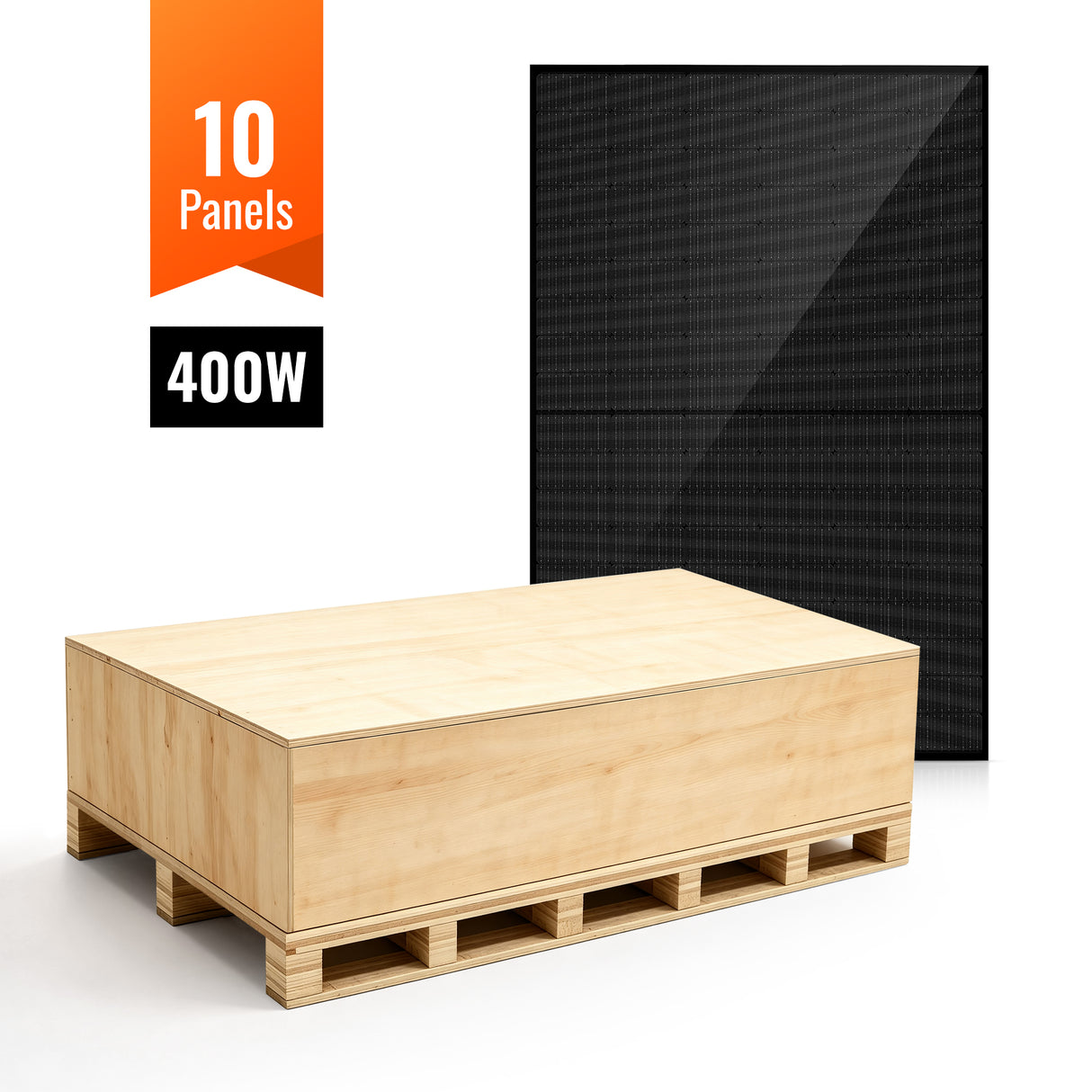 MEGA 400 | 400 Watt Solar Panel | Premium Grid-tie or Off-grid Solar Panel for Residential, Commercial, Agriculture | 25-Year Output Warranty