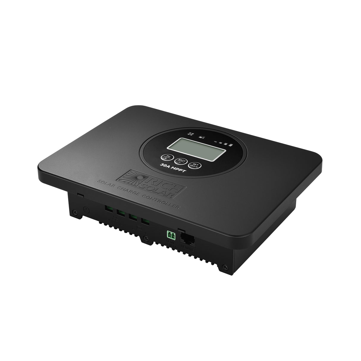 BRAVO PRO 30 | Premium 30A 12V/24V MPPT Flush Mount Solar Controller for RVs, Trailers, Campers, Vans, Boats, Off-Grid