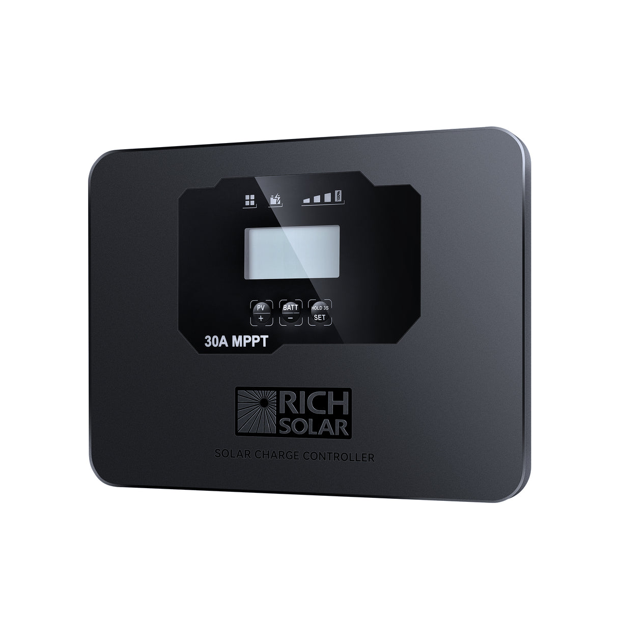 BRAVO FLUSH 30 | 30 Amp Flush Mount MPPT Solar Charge Controller | Premium 30A 12V/24V MPPT Flush Mount Solar Controller for RVs, Trailers, Campers, Vans, Boats, Off-Grid | #1 Flush Mount MPPT Solar Controller - RICH SOLAR