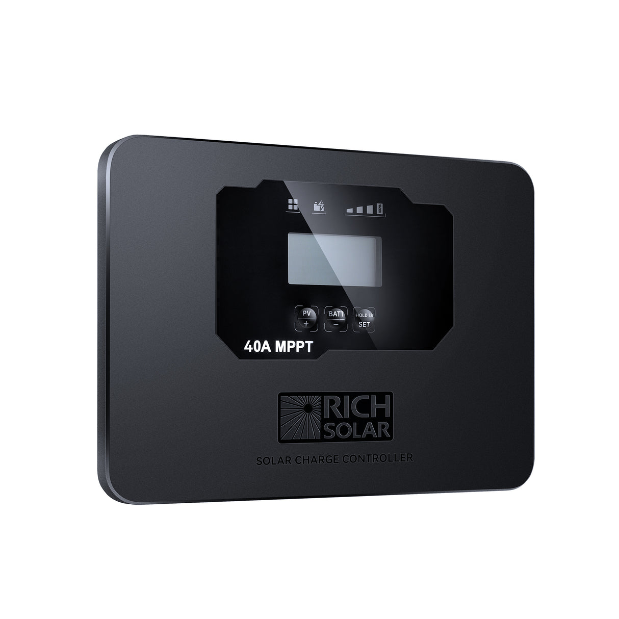 BRAVO FLUSH 40 | 40 Amp Flush Mount MPPT Solar Charge Controller | Premium 40A 12V/24V PWM Flush Mount Solar Controller for RVs, Trailers, Campers, Vans, Boats, Off-Grid | #1 Flush Mount MPPT Solar Controller - RICH SOLAR