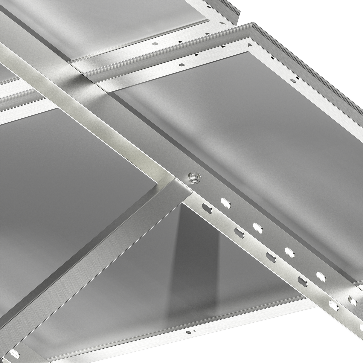 Dual-Panel Adjustable Solar Pole Mount Bracket Kit | 36.6 in Crossbar | 25°–90° Tilt | Supports 100–250W Solar Panels | Fits Poles Up to 5 in