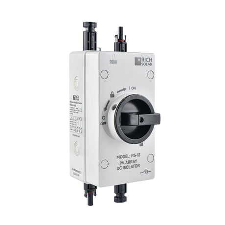 Solar PV DC Quick Disconnect Switch RS-i2 - RICH SOLAR
