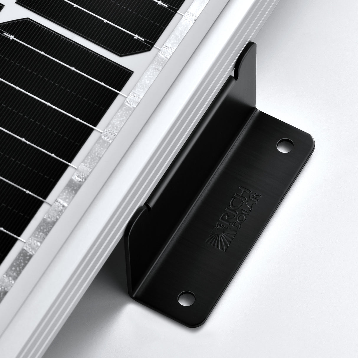 Z-Brackets | Mounting Hardware Z-Brackets with Screws | Designed for RICH SOLAR MEGA Series Solar Panels | Easy to Install - RICH SOLAR