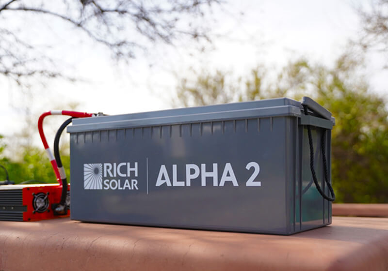 RV Lithium Batteries | RICH SOLAR