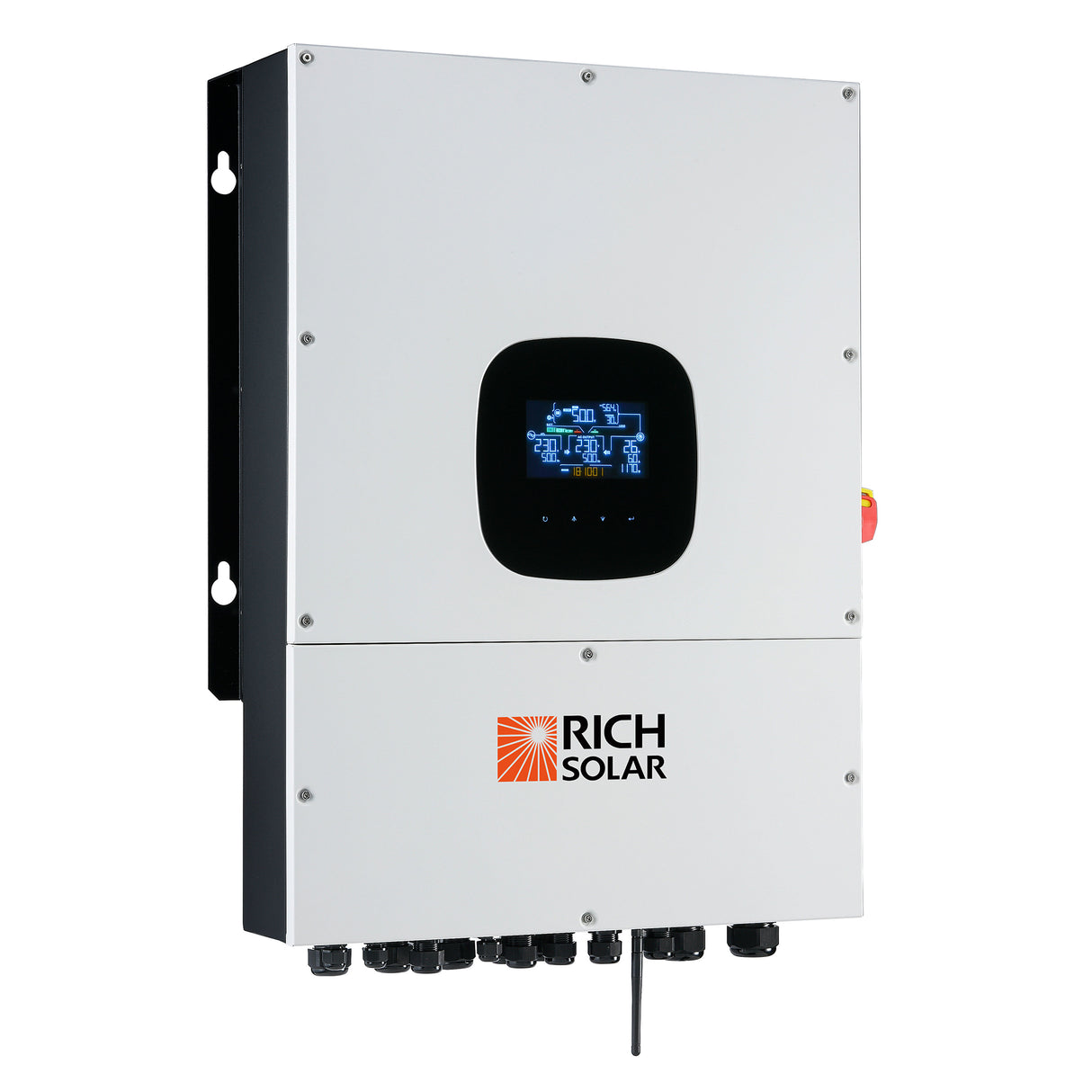 RICH SOLAR NOVA 12K PV Hybrid Inverter | All-In-One Solar Inverter | 12000W PV Input | 10000W Output | 48V 120/240V Split Phase - RICH SOLAR