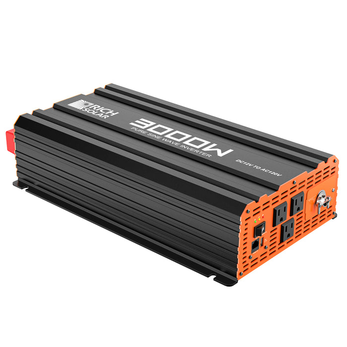 3000 Watt Industrial Pure Sine Wave Inverter BACKORDER - RICH SOLAR