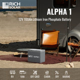 12V 100Ah Lithium Iron Phosphate Battery