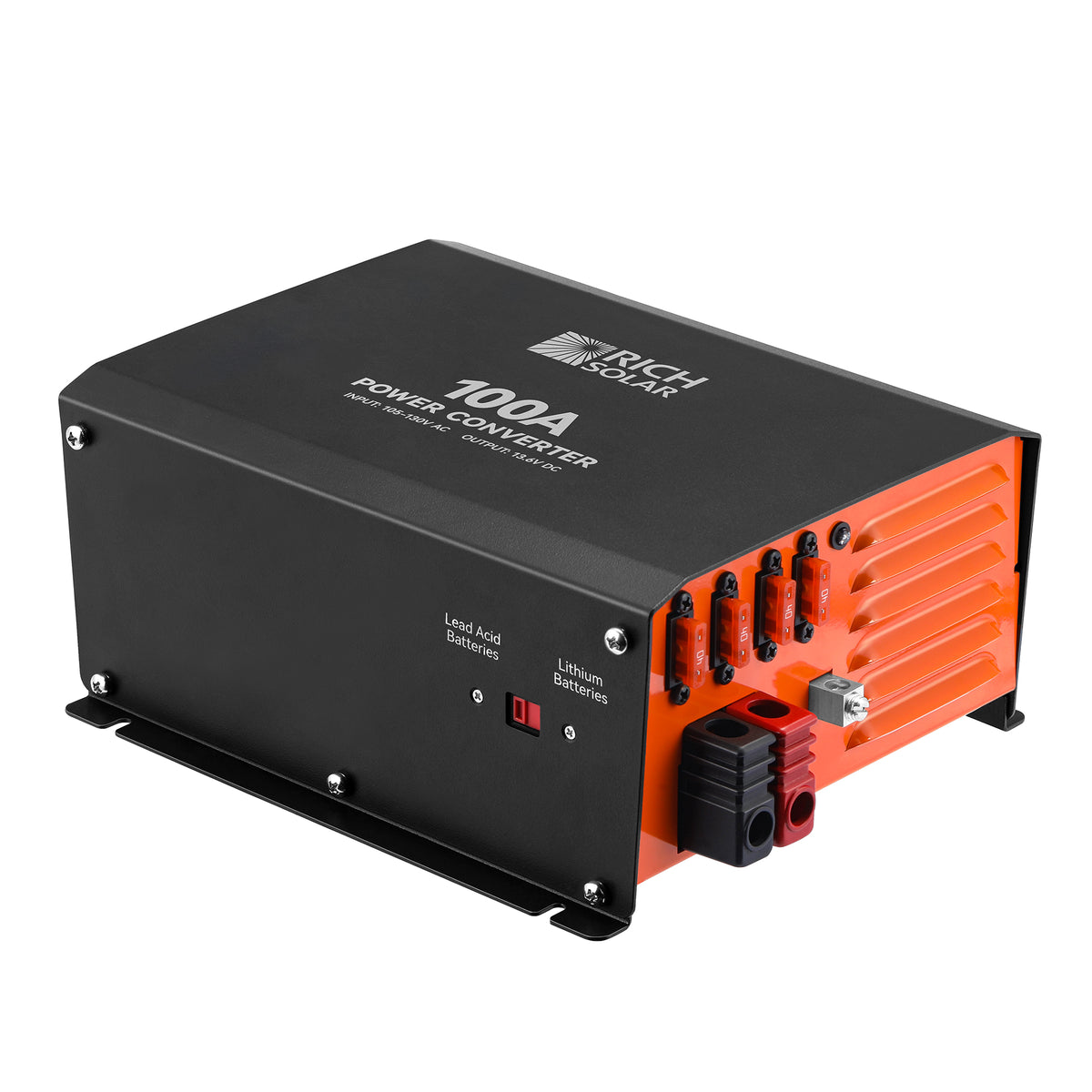100 Amp Power Converter | 100A 120V Battery Charger | Overload, Overhe