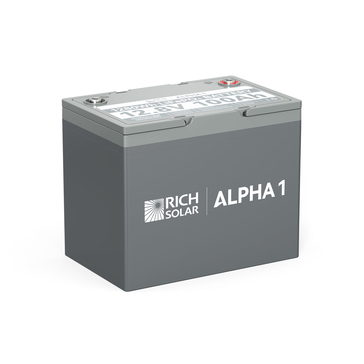 12V 100Ah LiFePO4 Lithium Iron Phosphate Battery w/ Internal Heating a –  RICH SOLAR