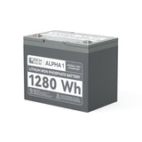 12V 100Ah LiFePO4 Lithium Iron Phosphate Battery w/ Self-Heating and Bluetooth Function - RICH SOLAR