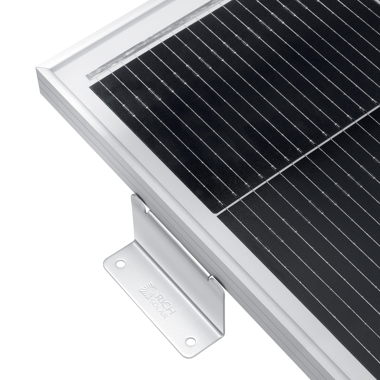 MEGA 200 WITH 2" BRACKETS | 12V 200W Solar Panel for RV, Boat, Cabins | 24.8% Efficiency, 25-Year Warranty | UL Certified | Pallet Orders Only (26/39 PCS)