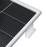 MEGA 200 WITH 2" BRACKETS | 12V 200W Solar Panel for RV, Boat, Cabins | 24.8% Efficiency, 25-Year Warranty | UL Certified | Pallet Orders Only (26/39 PCS)