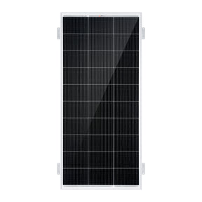 MEGA 200 WITH 2" BRACKETS | 12V 200W Solar Panel for RV, Boat, Cabins | 24.8% Efficiency, 25-Year Warranty | PALLET ORDER ONLY MOQ 44PCS - RICH SOLAR