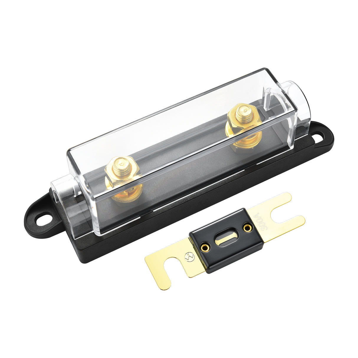 ANL Fuse Holder with Fuse | Choose Amp: 20A, 40A, 60A, 80A, 100A, 150A, 300A