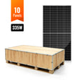 MEGA 335 PRO | 335 Watt Solar Panel | Premium Grid-tie or Off-grid Solar Panel for Residential, Commercial, Agriculture | 25-Year Output Warranty - RICH SOLAR
