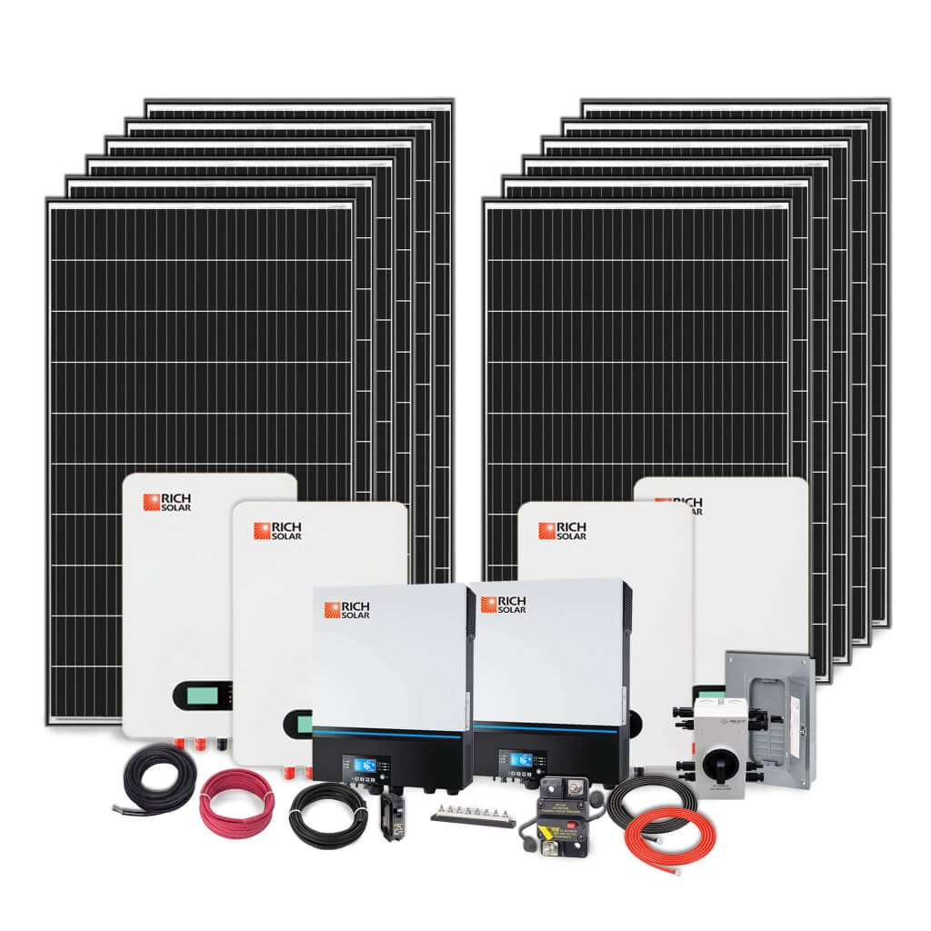 4000W 48V 240VAC Cabin Kit - RICH SOLAR