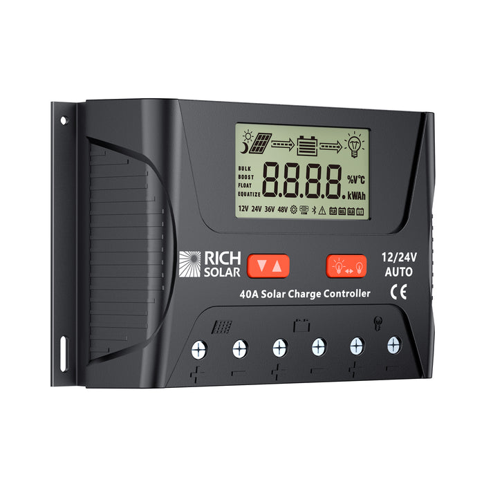Rich Solar BRAVO LEGEND 40 3-stage charging auto voltage detection