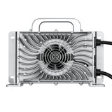 48V (57.6V) Waterproof LiFePO4 Charger | 20A / 25A,  100-240V AC, 8-in-1 Protection, Fan-Cooled